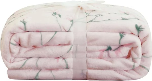 Плед Arya Astilbe 200x220 / 8680943254603 (розовый/зеленый)