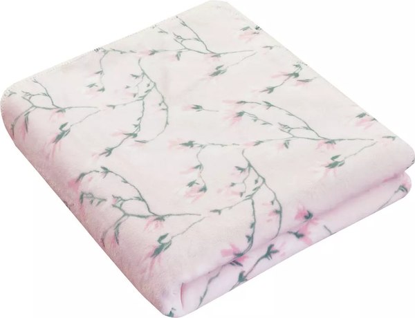 Плед Arya Astilbe 200x220 / 8680943254603 (розовый/зеленый)