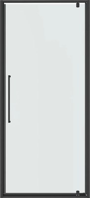 Душевая дверь Niagara Nova NG-35-8AGR 80х195 (графит/прозрачное стекло) - 