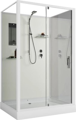 Душевая кабина Niagara Standart ST100/80/15Q/BK 100х80х200 - 
