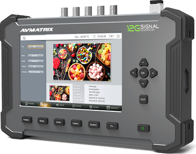 Генератор тестовых сигналов Avmatrix PG 4K 12G-SDI 4K HDMI / 30002 - 
