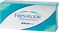 Контактная линза FreshLook Dimensions Карибиан аква Sph-1.00 D14.5 - 