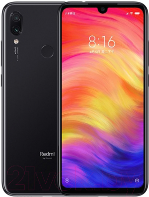 Смартфон Xiaomi Redmi Note 7 3Gb/32Gb (черный)