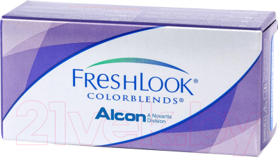 Контактная линза FreshLook Colorblends Бирюзовый Sph-2.50 D14.5