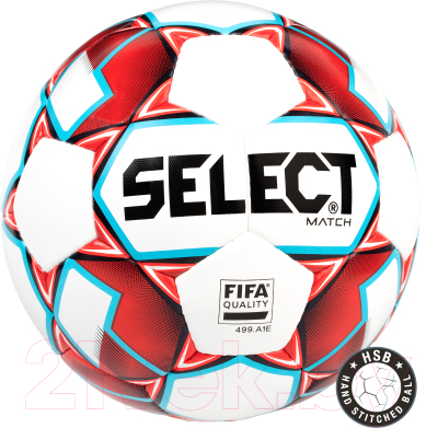Футбольный мяч Select Match / 814017-103 (размер 5)