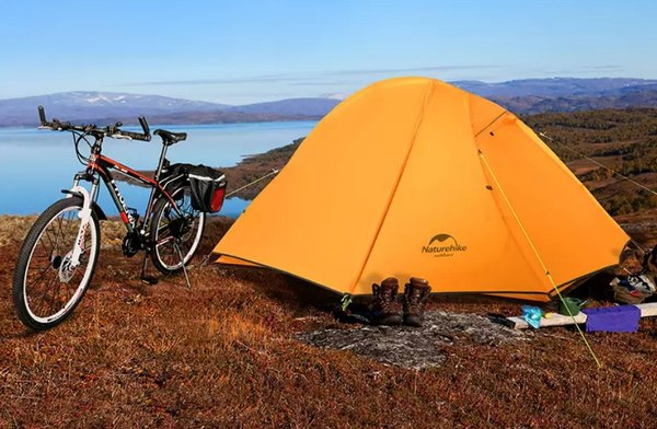 Палатка Naturehike Cycling Spider Si / NH18A095-D-DOR (оранжевый)