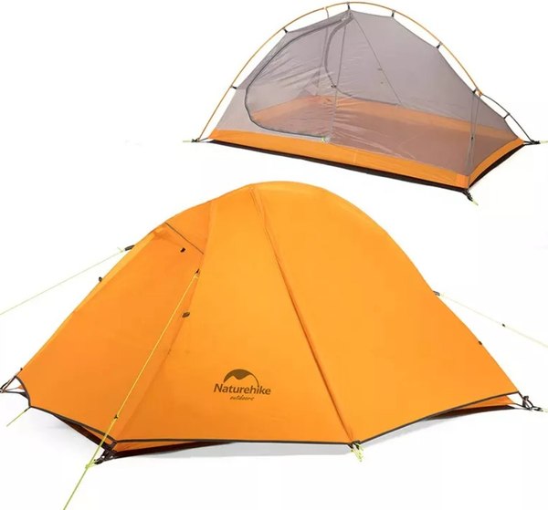 Палатка Naturehike Cycling Spider Si / NH18A095-D-DOR (оранжевый)