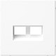 Лицевая панель для розетки Systeme (Schneider) Electric ArtGallery GAL000190 - 
