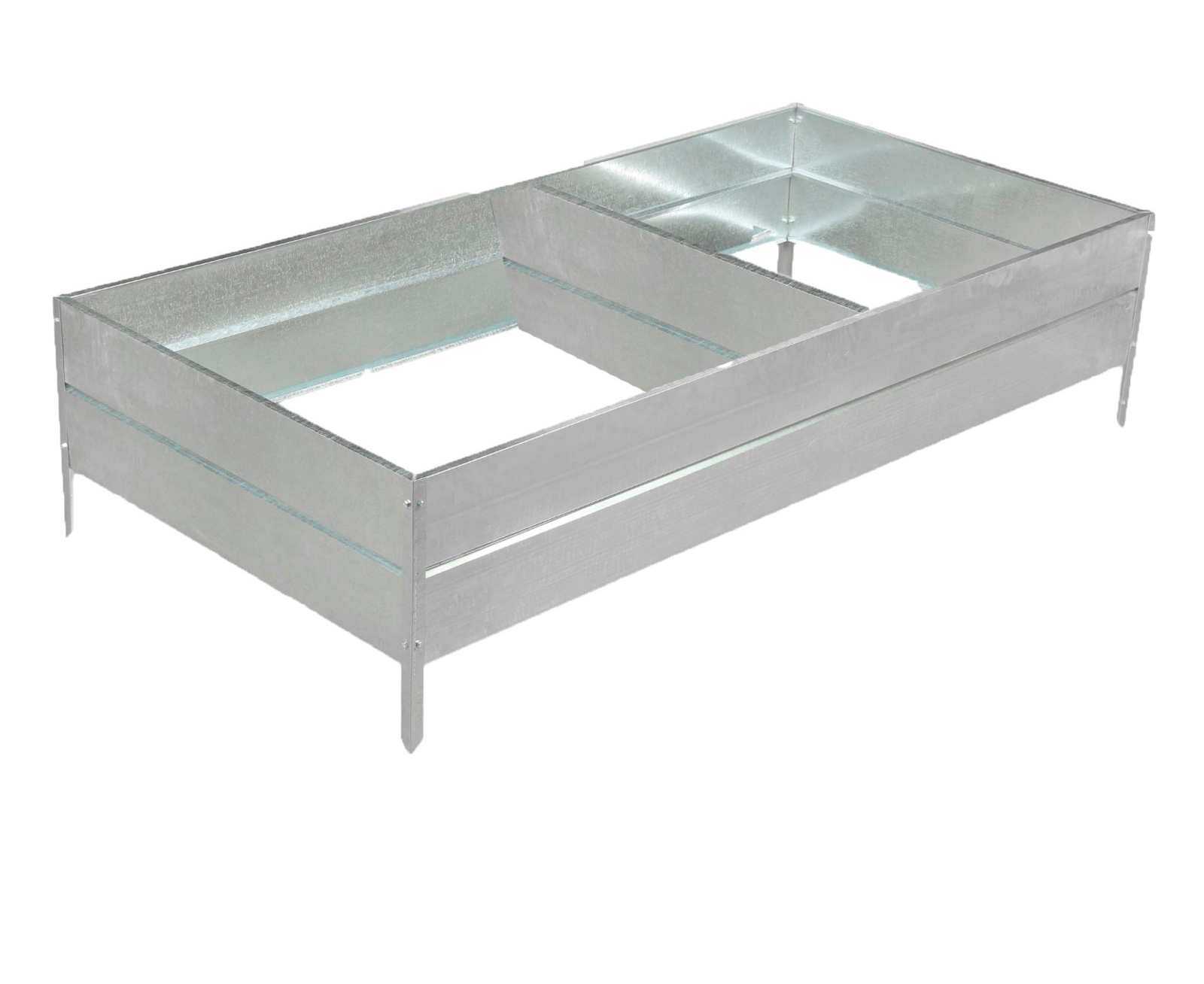 Грядка модульная GREENGO Оцинкованная 295x100x34см