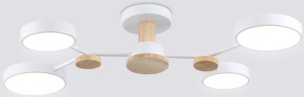 Люстра Ambrella FL4858/4 WH/WD