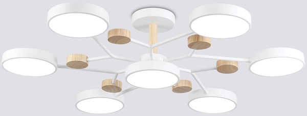Люстра Ambrella FL4864/7 WH/WD