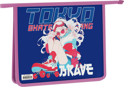 Папка для тетрадей ArtSpace Tokyo Brave / ПТ-715Л0002 -
