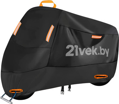 Чехол для мотоцикла 21vek 6406000399A (черный) -