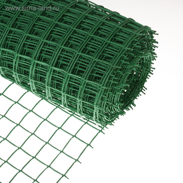 Сетка садовая GREENGO 1x20м ячейка квадрат 50x50мм