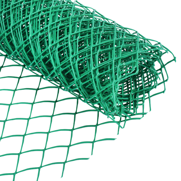 Сетка садовая GREENGO 0.5x5м ячейка ромб 40x40мм (зеленый)