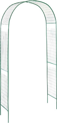 

Арка садовая, Сетка 230x125x50см для вьющихся растений