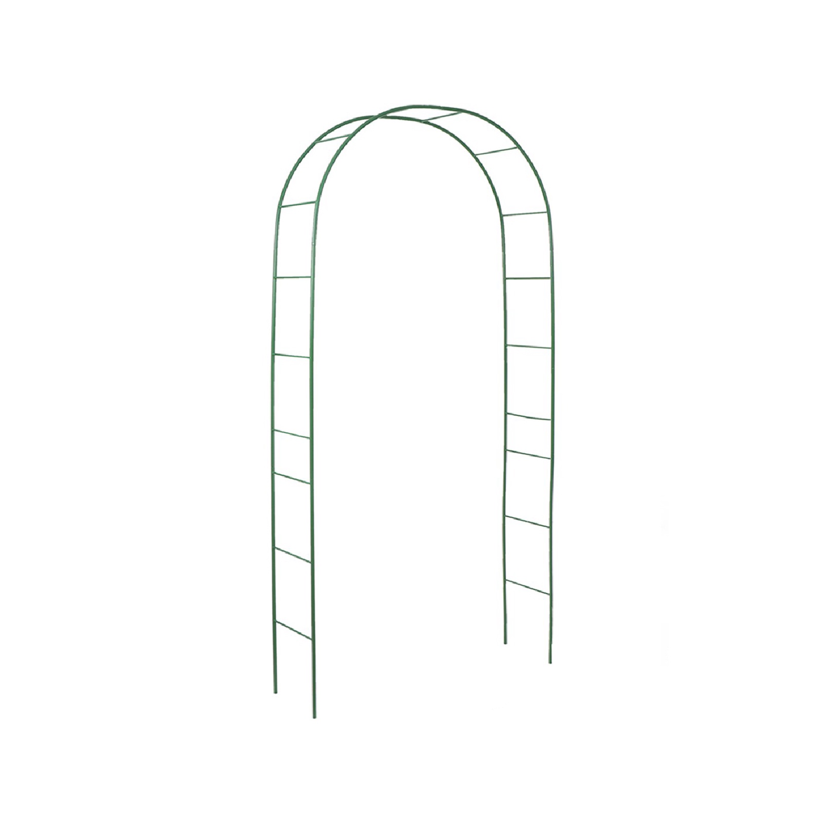 Арка садовая GREENGO 240x125x36.5см для вьющихся растений (зеленый)