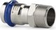 Муфта Varmega Inox Press раструбная с наружной резьбой 28х1