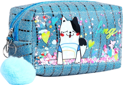 

Косметичка, Кот и сердечки. На молнии / 9634964