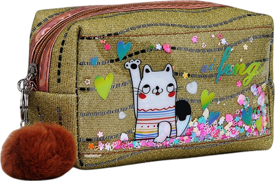 

Косметичка, Кот и сердечки. На молнии / 9634963