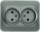 Розетка Lezard Asti 7081-3500-128B (платина) - 