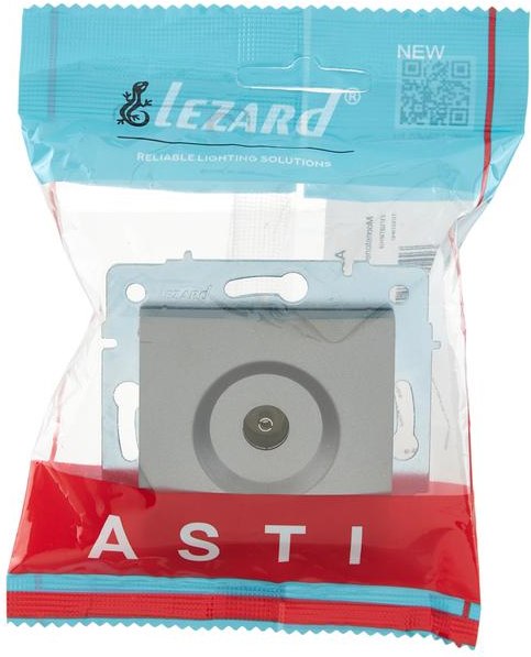 Розетка Lezard Asti 7081-3588-130 (платина)