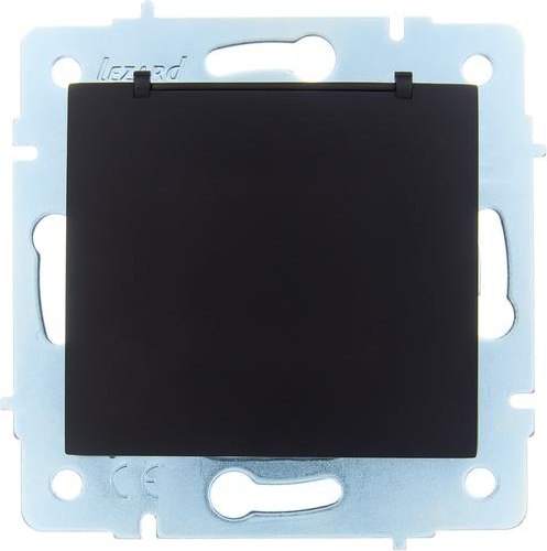 Розетка Lezard Asti 7081-4288-123B (черный бархат)
