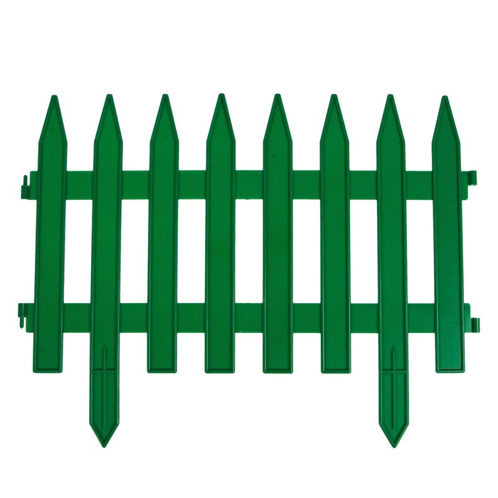Изгородь декоративная GREENGO Gotika 35x210см 5 секций (зеленый)