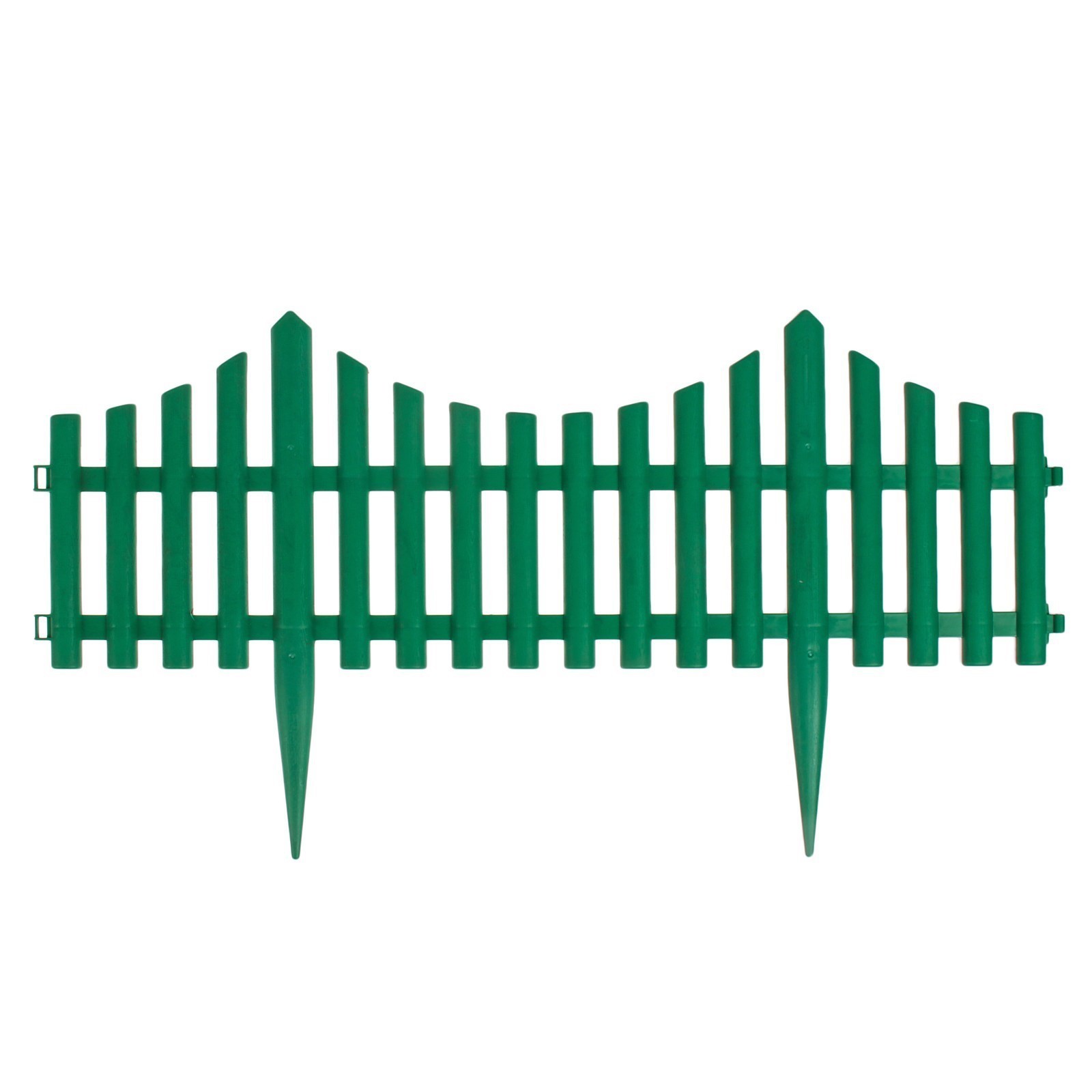 Изгородь декоративная GREENGO 30x300см 5 секций (зеленый)