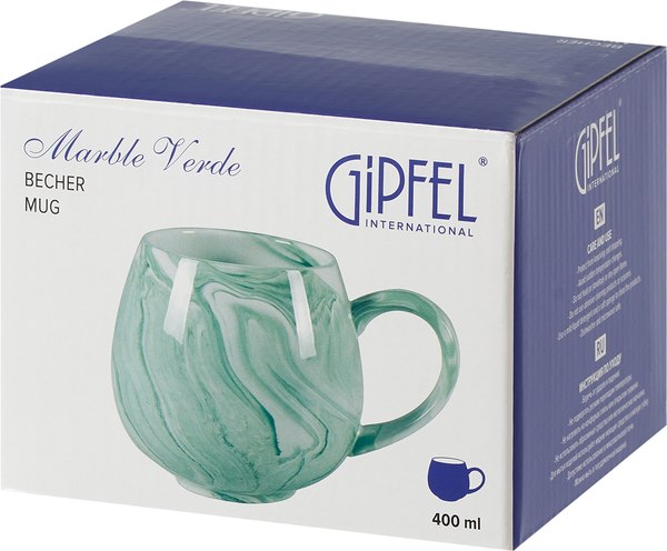 Кружка Gipfel Marble Verde 52696 (зеленый)