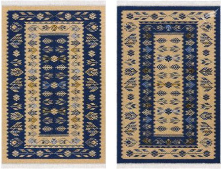 Коврик Shahintex Etno Icarpet 120x180 003 / 455573 (сапфир)