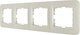 Рамка для выключателей и розеток Lezard Asti 7081-0200-154 - 