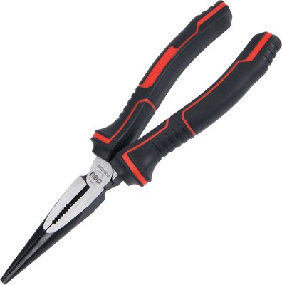 Длинногубцы Deli DL100208G (красный/черный) - 