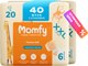 Подгузники-трусики детские Momfy 6 размер XXL (2x20шт) - 