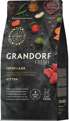 

Сухой корм для кошек, Kitten Fresh Lamb&Sweet Potato