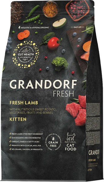 Сухой корм для кошек Grandorf Kitten Fresh Lamb&Sweet Potato