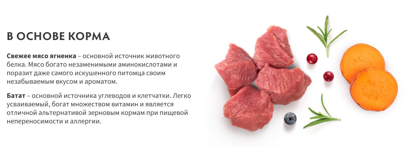 Сухой корм для собак Grandorf Puppy All Breeds Fresh Lamb&Sweet Potato (10кг) — фото 2