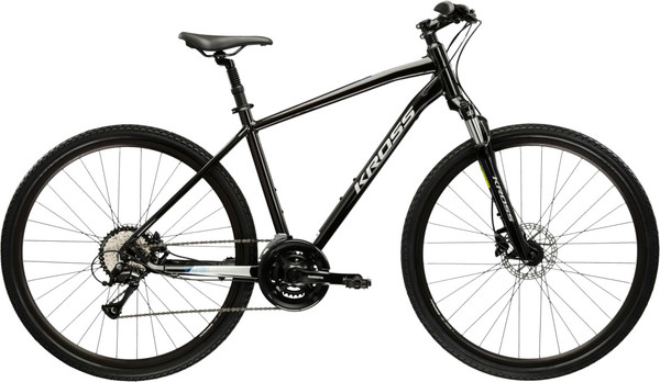 Велосипед Kross Evado 4.0 M 28 XL bla_sil g / KREV4Z28X23M007952
