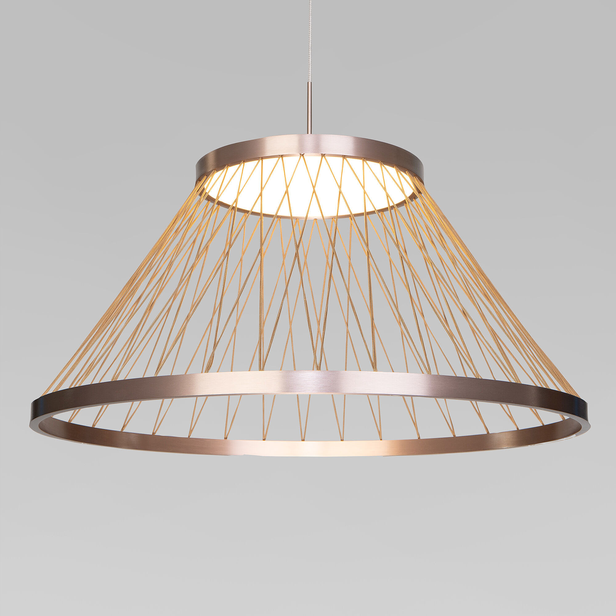 Потолочный светильник Евросвет Cesta 40017/1 LED (коричневый) — фото 3