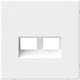 Лицевая панель для розетки Systeme (Schneider) Electric ArtGallery GAL001390 - 