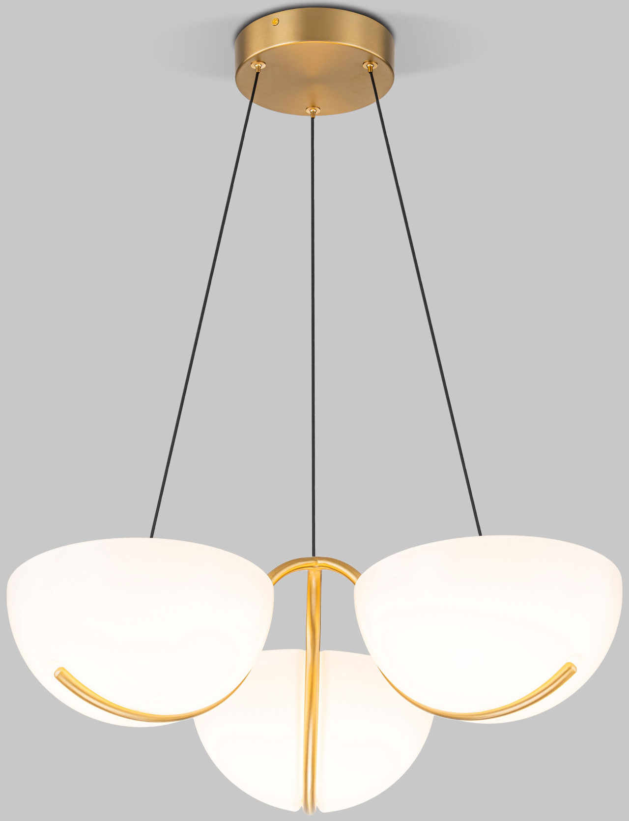 Люстра Евросвет Emisfero 50083/3 LED (золото)