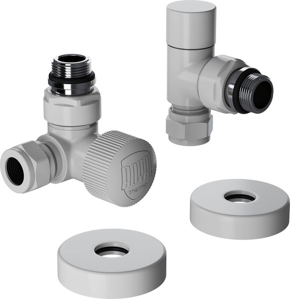 Комплект кранов для инженерного подключения Royal Thermo Design Pro 15мм М30x1.5