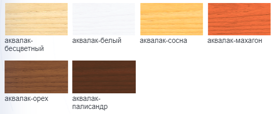 Защитно-декоративный состав KRONA Аквалак (900мл, палисандр)