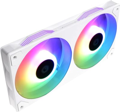 Вентилятор для корпуса ID-Cooling IceFan 240 ARGB Snow -