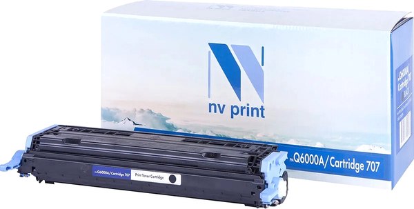 Тонер-картридж NV Print NV-Q6000A/707Bk
