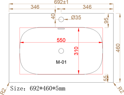 Купить Умывальник Oliveeka M115W70  