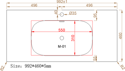 Купить Умывальник Oliveeka M115W100  