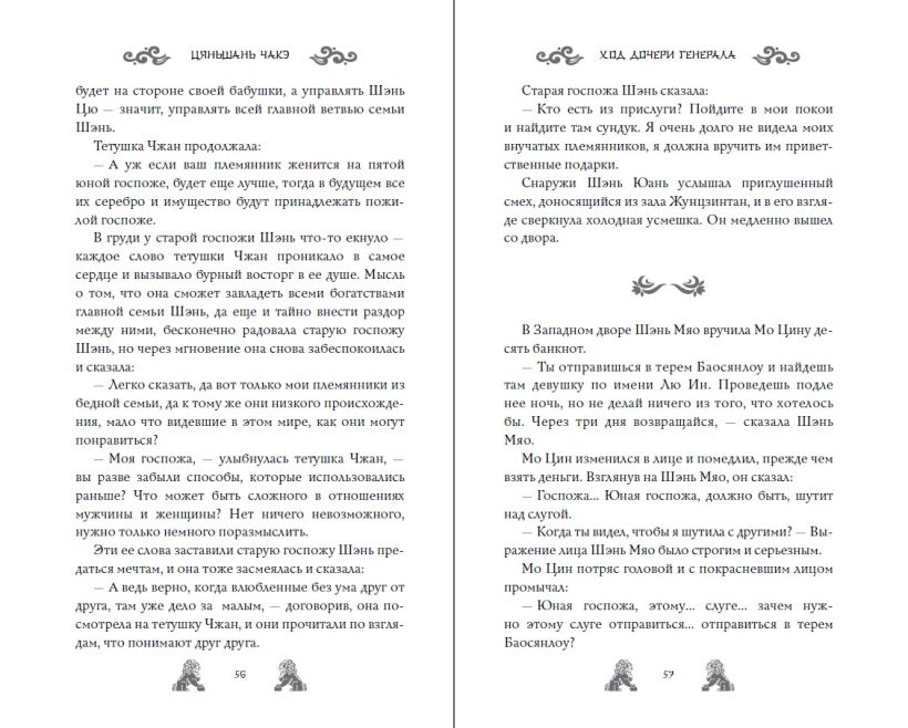 Художественная книга FreeDom Ход дочери генерала, твердая обложка (Чакэ Цяньшань) — фото 2
