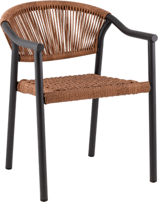 Кресло садовое Stool Group Syna AD642156-2 (светло-коричневый) - 
