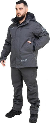 Костюм для охоты и рыбалки Helios Berg Pro 15/15К / T-KBP-2XL-54/182-GR (р.2XL, графит) -